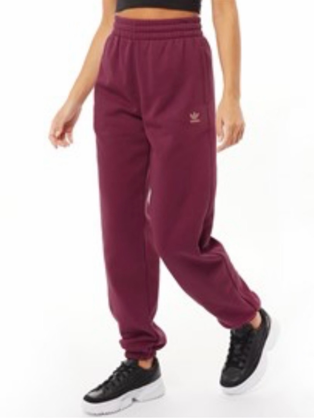 Adidas women’s  Maroon Jogger Sweatpants